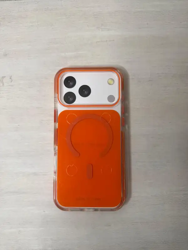 Funda Bloom Naranja para iPhone 17 Pro Max