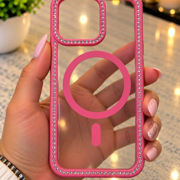Funda Borde Diamante con MagSafe